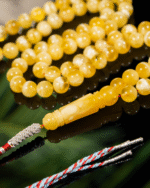 ⁦كهرمان طبيعي مبرقع دائري⁩ - الصورة ⁦5⁩