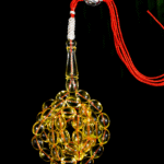 كهرمان طبيعي شفاف قصة بيض حمام - لوقو الخالدي