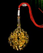 كهرمان طبيعي شفاف قصة بيض حمام - لوقو الخالدي