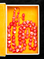 ⁦مسباح كاست احمر × ابيض "باسكن"⁩ - الصورة ⁦6⁩