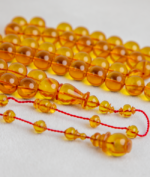 ⁦مسباح شفاف عسلي⁩ - الصورة ⁦4⁩