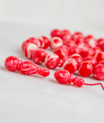 ⁦مسباح كاست احمر × ابيض "باسكن"⁩ - الصورة ⁦2⁩