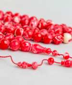 ⁦مسباح كاست احمر × ابيض "باسكن"⁩ - الصورة ⁦4⁩