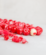 ⁦مسباح كاست احمر × ابيض "باسكن"⁩ - الصورة ⁦3⁩