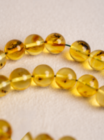 ⁦كهرمان طبيعي شفاف حشري سوبر صافي⁩ - الصورة ⁦8⁩