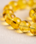 ⁦كهرمان طبيعي شفاف حشري سوبر صافي⁩ - الصورة ⁦9⁩