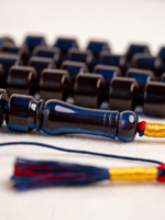 ⁦مسباح زعفراني رائحه فواحه انعكاس ازرق قصة مميزة⁩ - الصورة ⁦3⁩