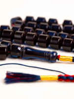 ⁦مسباح زعفراني رائحه فواحه انعكاس ازرق قصة مميزة⁩ - الصورة ⁦2⁩