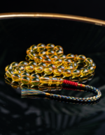 ⁦كهرمان طبيعي شفاف صافي قصة بيض حمام⁩ - الصورة ⁦2⁩