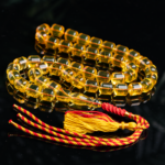 كهرمان طبيعي شفاف زبدة قصة برميلي وزن مميز