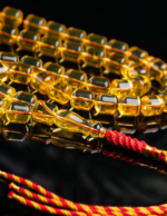 ⁦كهرمان طبيعي شفاف زبدة قصة برميلي وزن مميز⁩ - الصورة ⁦6⁩