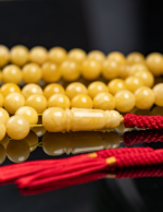 ⁦كهرمان طبيعي دائري مبرقع راقي⁩ - الصورة ⁦4⁩