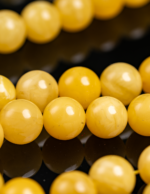 ⁦كهرمان طبيعي دائري مبرقع راقي⁩ - الصورة ⁦6⁩