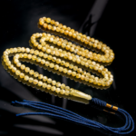 كهرمان طبيعي ناعم بياض قيمر عسل