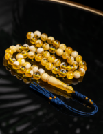 مسباح تراب كهرمان دائري " تلطيخ جبس" شبيه الكهرمان