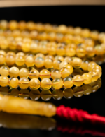 ⁦كهرمان طبيعي ناعم مبرقع ماخذ لون قديم⁩ - الصورة ⁦4⁩