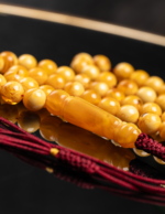 ⁦مسباح تراب كهرمان دائري شبيه الكهرمان البولندي القديم⁩ - الصورة ⁦2⁩