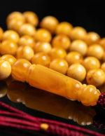 ⁦مسباح تراب كهرمان دائري شبيه الكهرمان البولندي القديم⁩ - الصورة ⁦4⁩