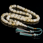 مسباح مستكه صندوقي ملطخ ابيض