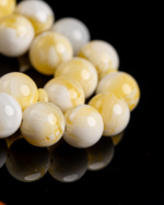 ⁦مسباح مستكه دائري ابيض تبرقع⁩ - الصورة ⁦6⁩