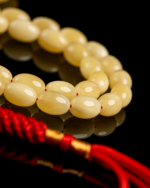 ⁦كهرمان طبيعي ناعم قصة بيض حمام⁩ - الصورة ⁦2⁩