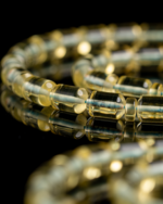 ⁦كهرمان طبيعي شفاف مائي ناعم كركوشة تيفاني مميزة⁩ - الصورة ⁦4⁩