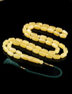 كهرمان طبيعي مبرقع شاهد و وزن مميز ملمس زبده روعه