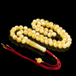 كهرمان طبيعي دائري قيمر عسل منوصف