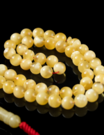 ⁦كهرمان طبيعي دائري قيمر عسل منوصف⁩ - الصورة ⁦5⁩