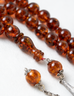 ⁦كهرمان قديم روسي عطش كركوشه فضة⁩ - الصورة ⁦2⁩