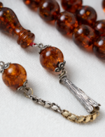 ⁦كهرمان قديم روسي عطش كركوشه فضة⁩ - الصورة ⁦3⁩