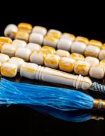 ⁦مسباح مستكه ابيض مبرقع⁩ - الصورة ⁦3⁩