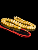 ⁦كهرمان طبيعي قديم منوصف شاهد مميز⁩ - الصورة ⁦2⁩