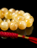 ⁦كهرمان طبيعي قديم منوصف شاهد مميز⁩ - الصورة ⁦5⁩