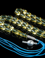 ⁦كهرمان طبيعي شفاف مائي لوقو الخالدي⁩ - الصورة ⁦3⁩