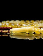 ⁦كهرمان طبيعي تلطيخ جبس سيراميك من نغتسات⁩ - الصورة ⁦2⁩